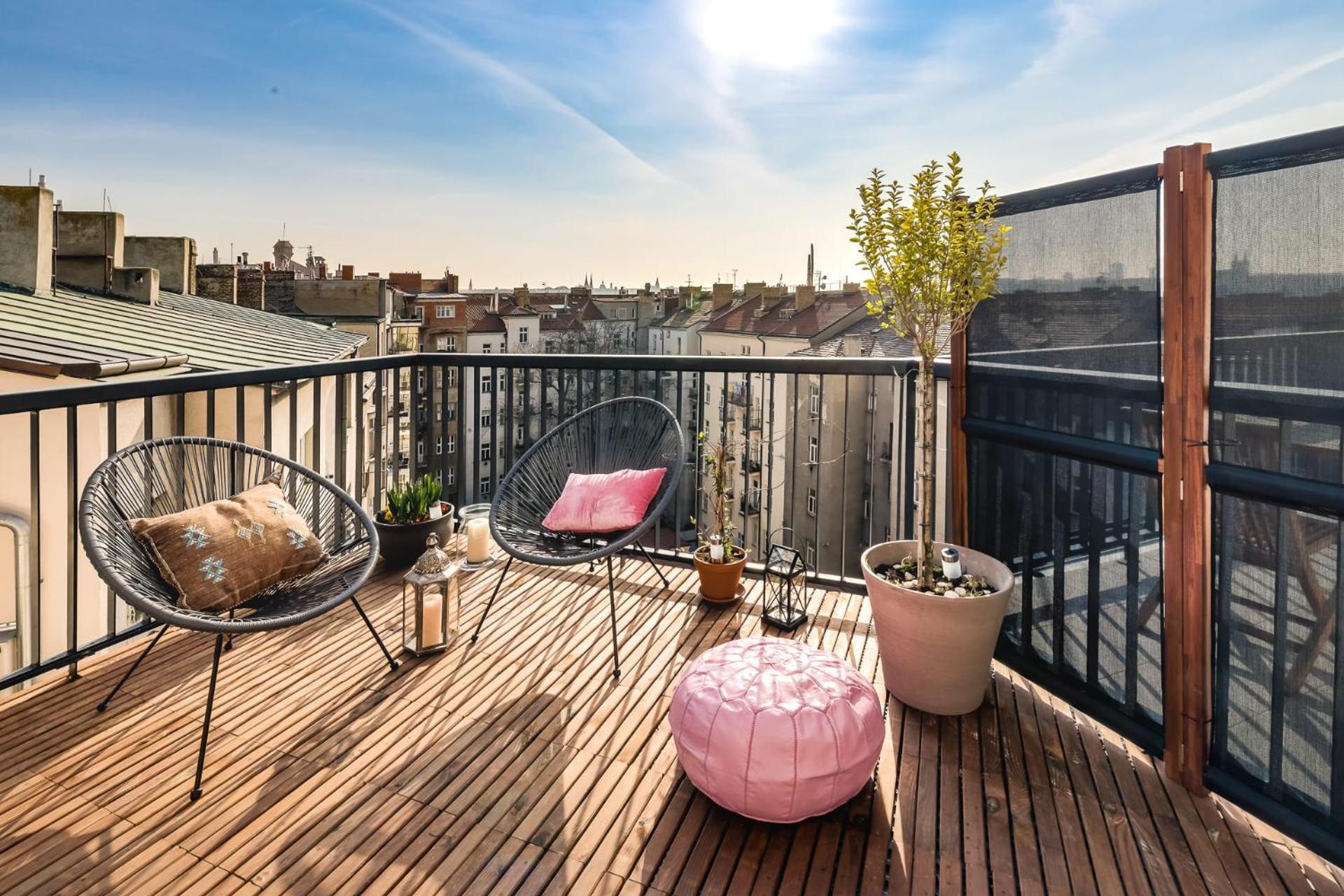Prague Days - Sunny Riverside Apartments With Terraces מראה חיצוני תמונה